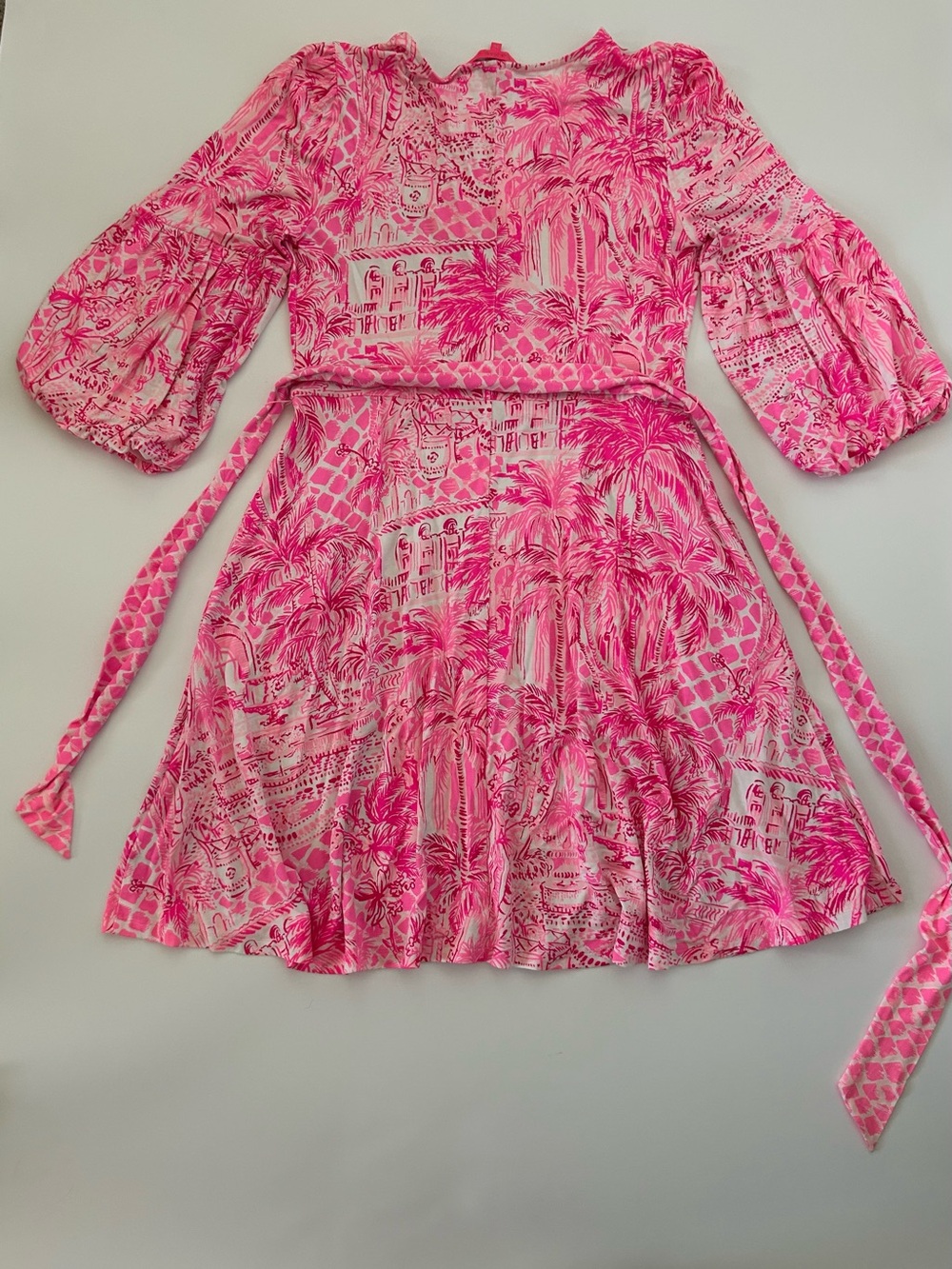 Lilly Pulitzer Chace Print Faux Wrap Dress
Resort
Palm Beach Paradise
Vacation
M - Picture 10 of 13